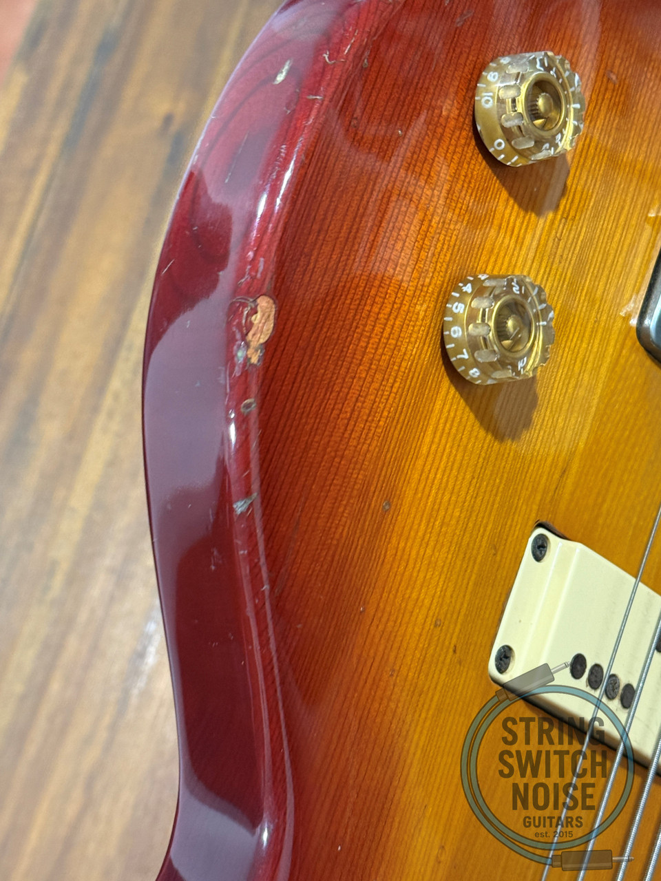 Aria Pro II, Cardinal Series Bass, MIJ 1982, Cherry Burst, SET NECK