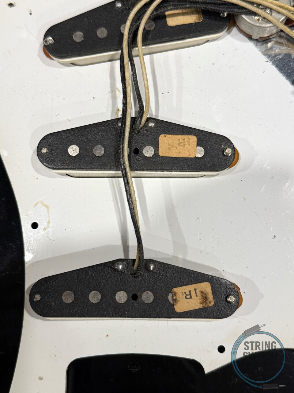 Fender Stratocaster, ’62, Sunburst, 1989, E SERIAL, Seymour Duncan Pickups