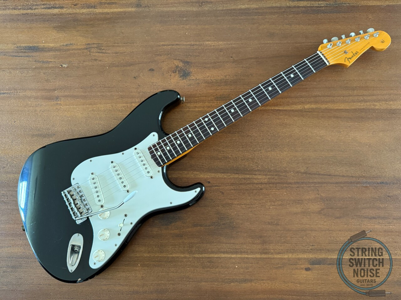 Fender Stratocaster, ’62, Sunburst, 1989, E SERIAL, Seymour Duncan Pickups