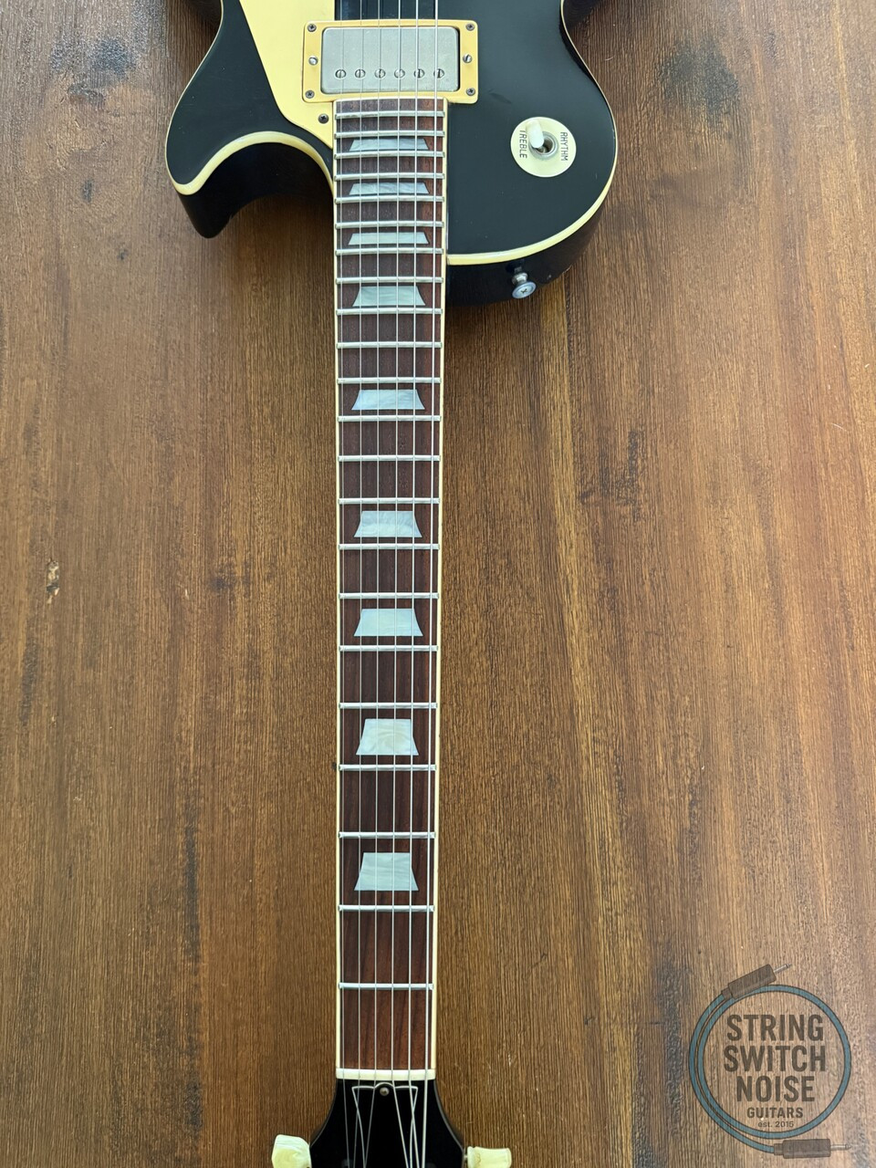 Greco Les Paul Guitar, Super Power, MIJ, 1982, Ebony (Black), EG450