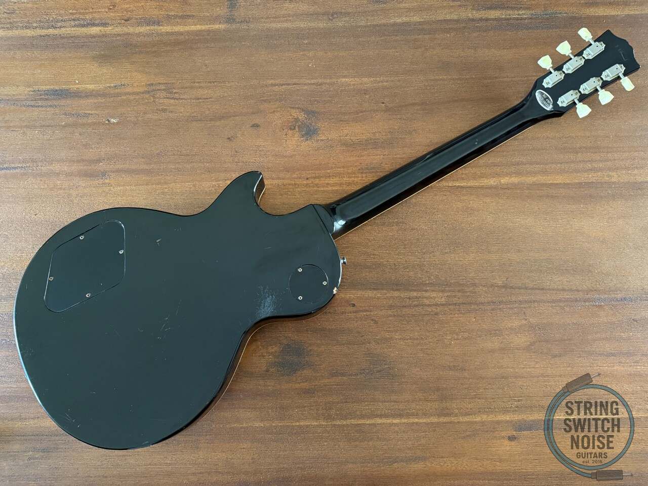 Greco Les Paul Guitar, Super Power, MIJ, 1982, Ebony (Black), EG450