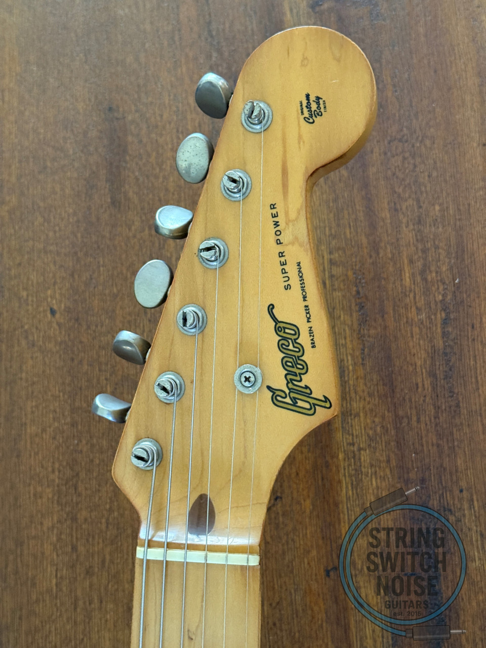 Greco Stratocaster, Super Power, Sunburst, MIJ 1980, SE380