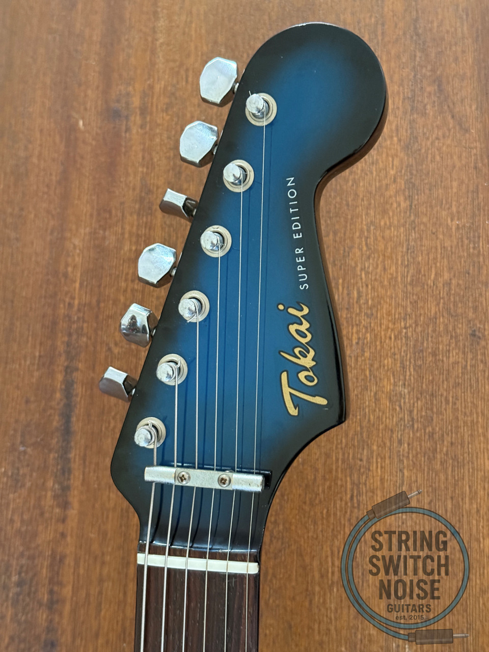 Tokai Stratocaster Guitar, Super Edition HH, MIJ, 1984, Blue Burst