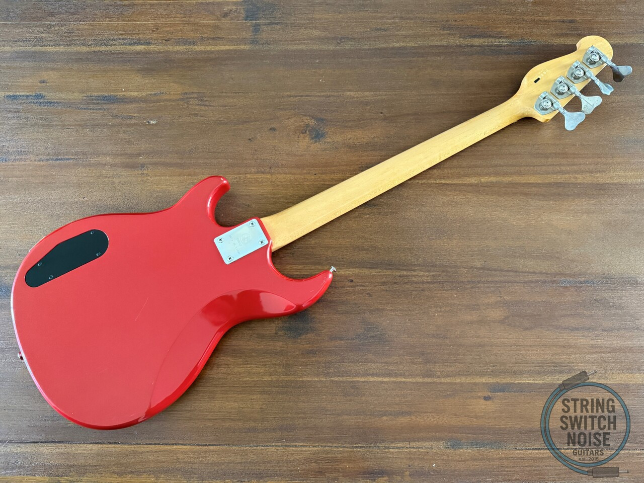 Yamaha Broad Bass VII, PJ, Metallic Red, MIJ 1982, OHSC and Papers