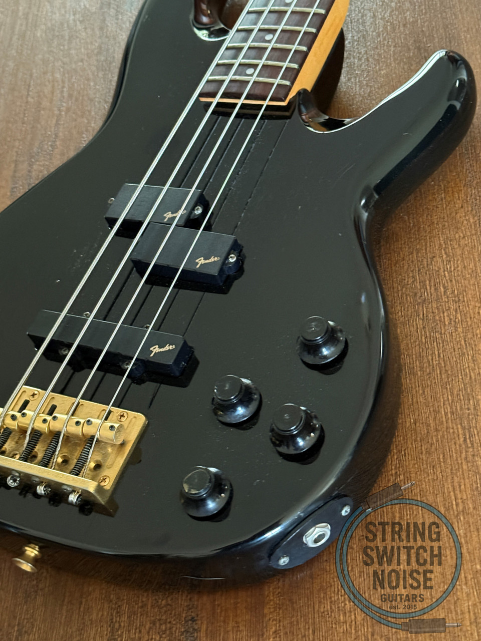 Fender Jazz Bass Special, Active, 32”, Black, 1986, Rare Find