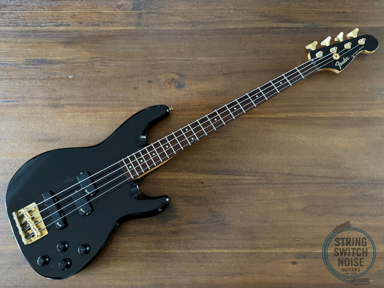 Fender Jazz Bass Special, Active, 32”, Black, 1986, Rare Find