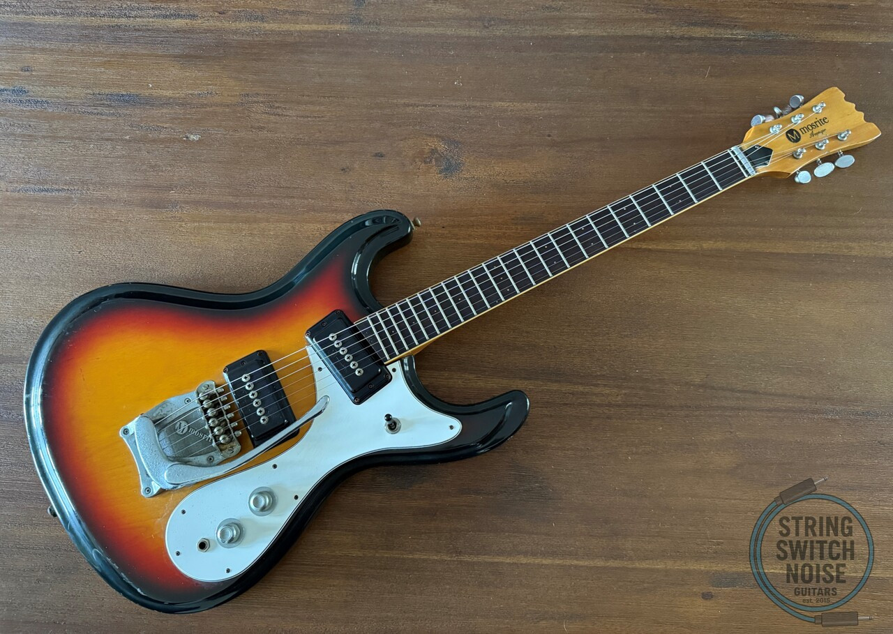 Mosrite Avenger, Offset Guitar, Firstman,1970s Vintage, Sunburst