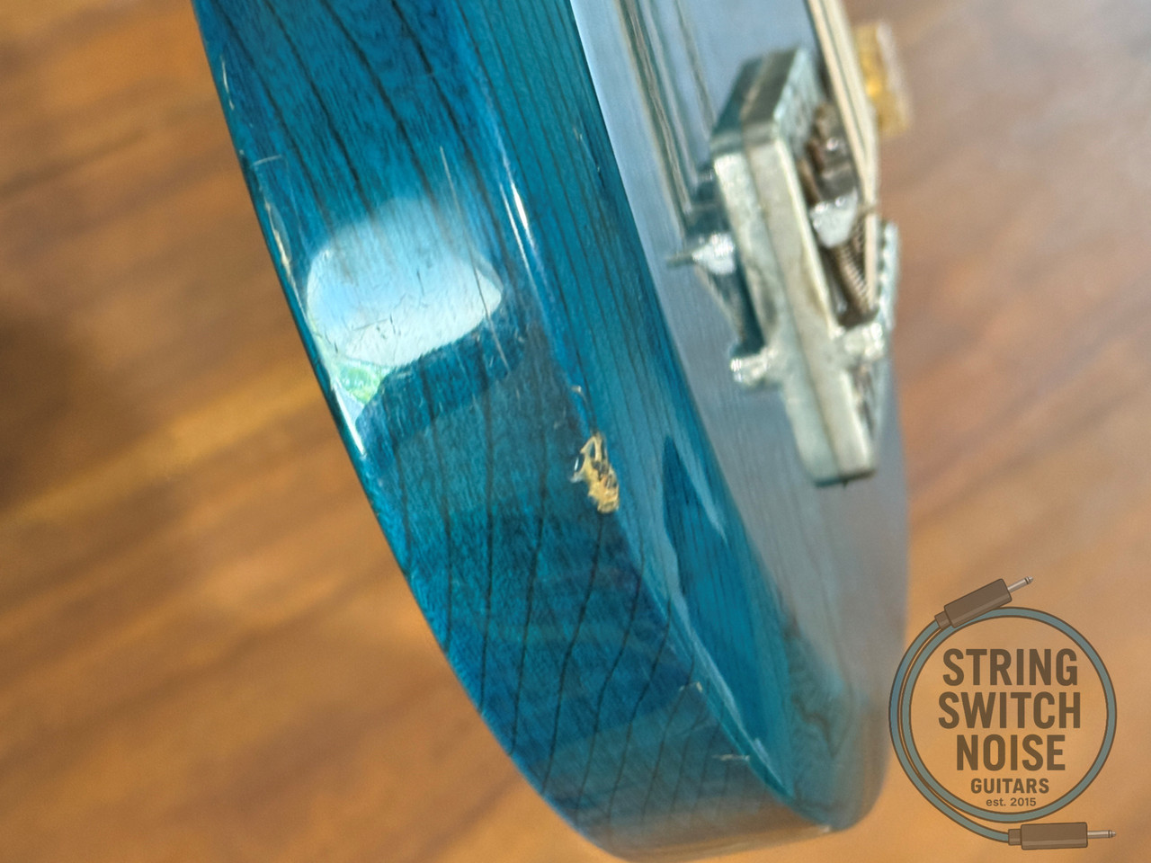 Aria Pro II Bass, 1982, Cardinal Series, 32” Medium Scale, Maui Blue