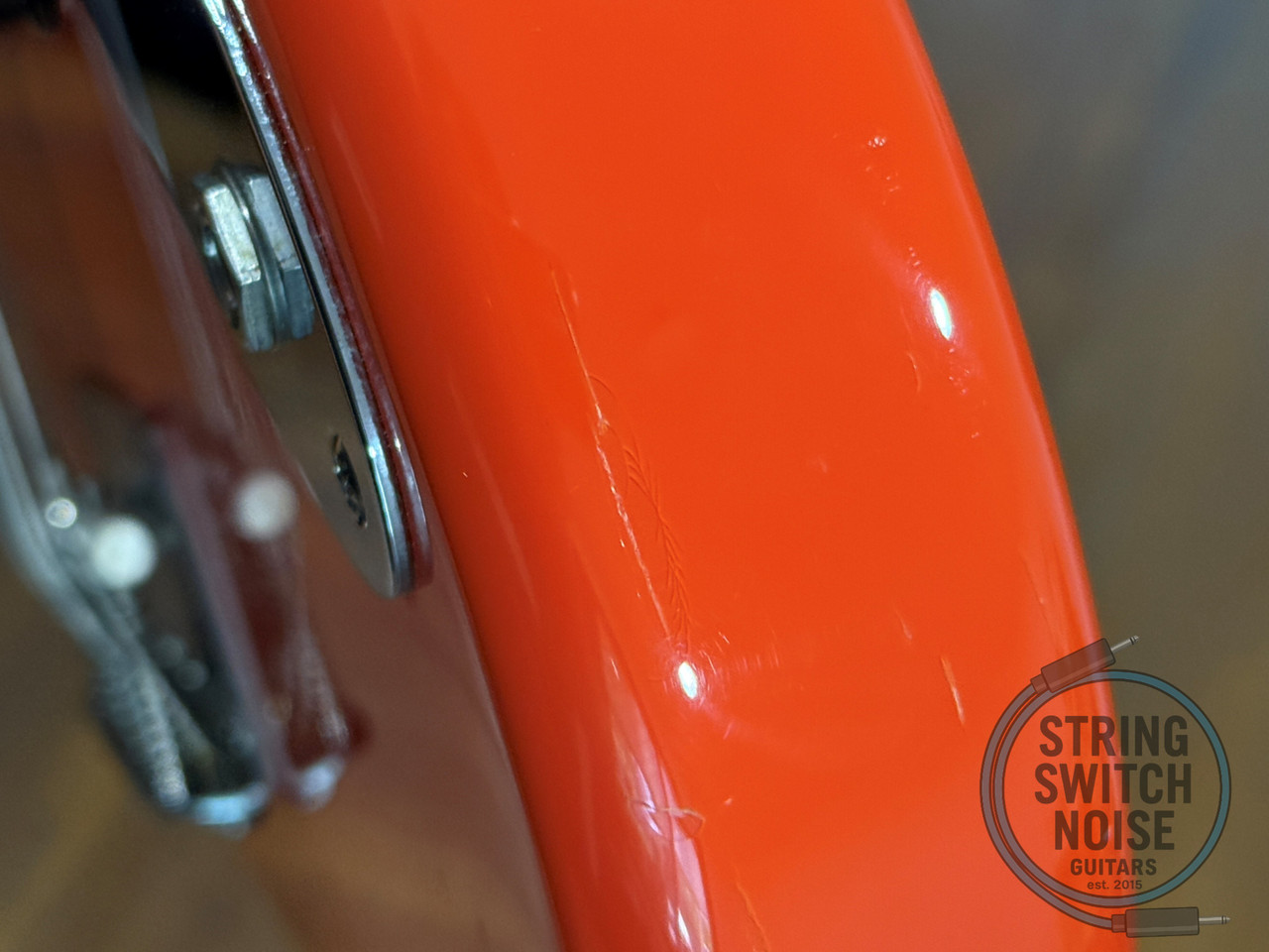 Fender Jazz Bass, ’62-US, Fiesta Red, 1997, USA Pickups