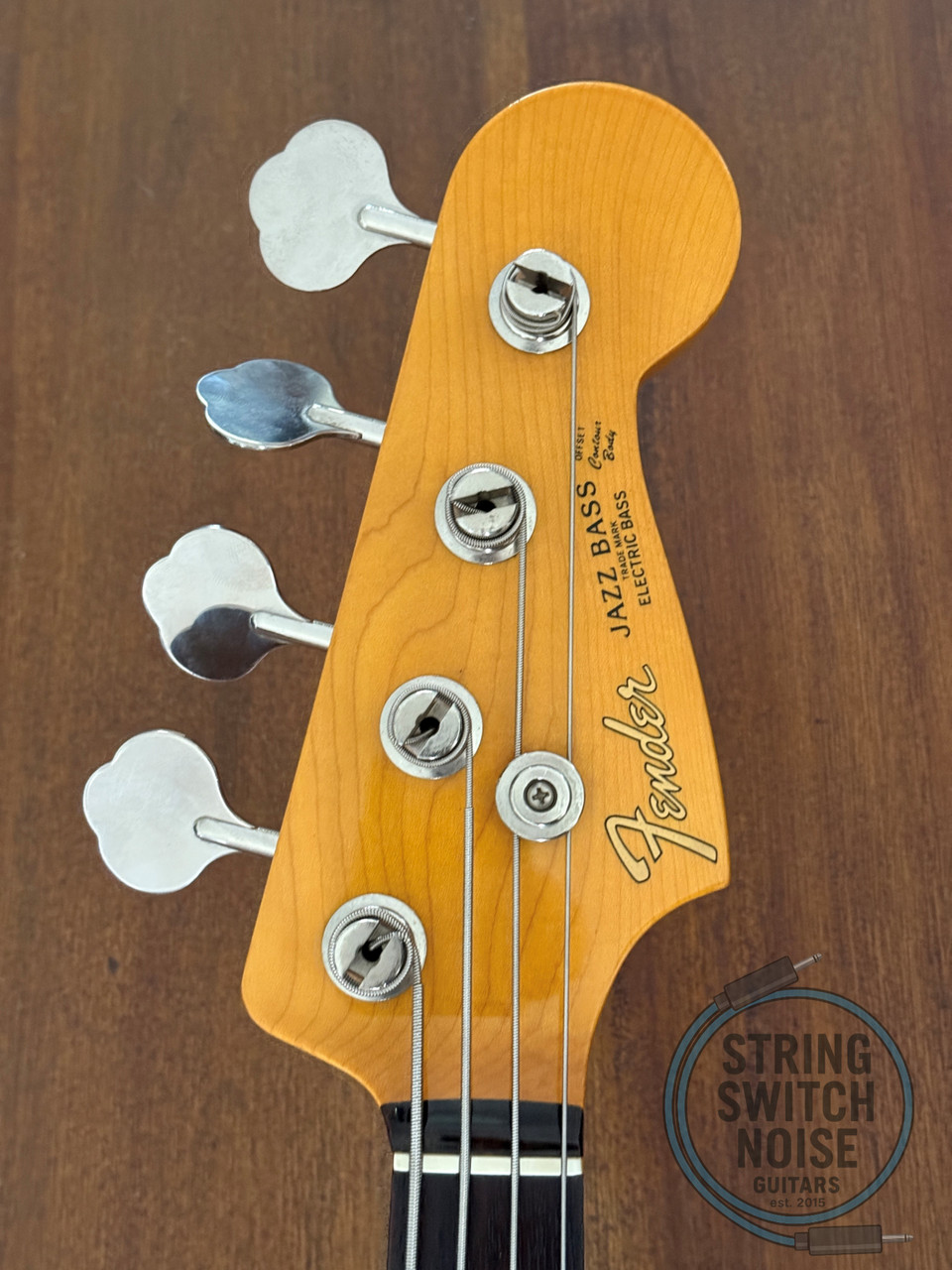 Fender Jazz Bass, ’62-US, Fiesta Red, 1997, USA Pickups