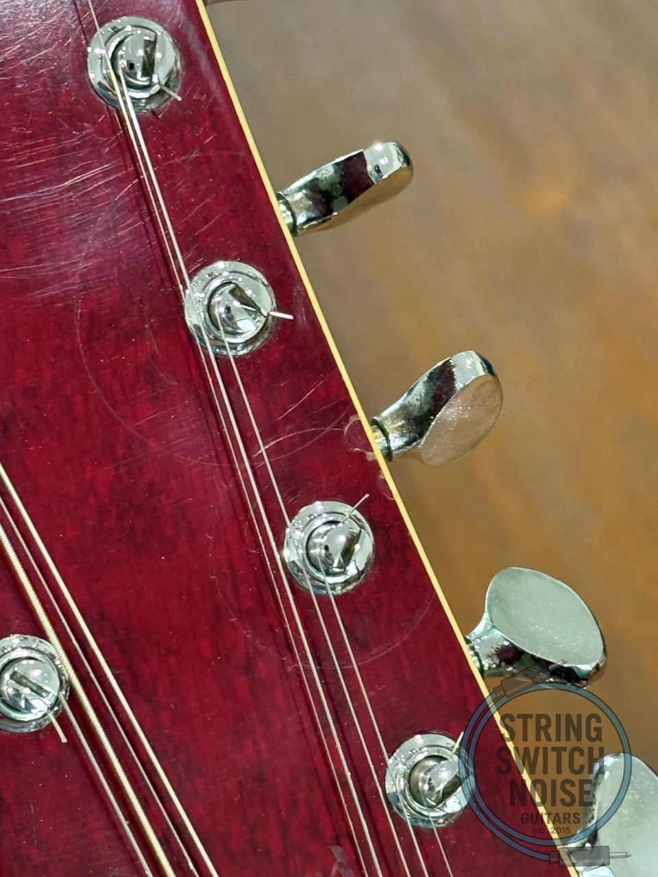 Yamaha SA20, 12 String Guitar, Cherry Red, RARE, Vintage 1971, Hard Case