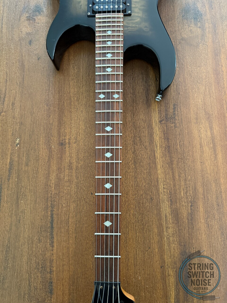 BC Rich Stratocaster, Stinger, HSH, Black/Green Quilt Burst, 2000s