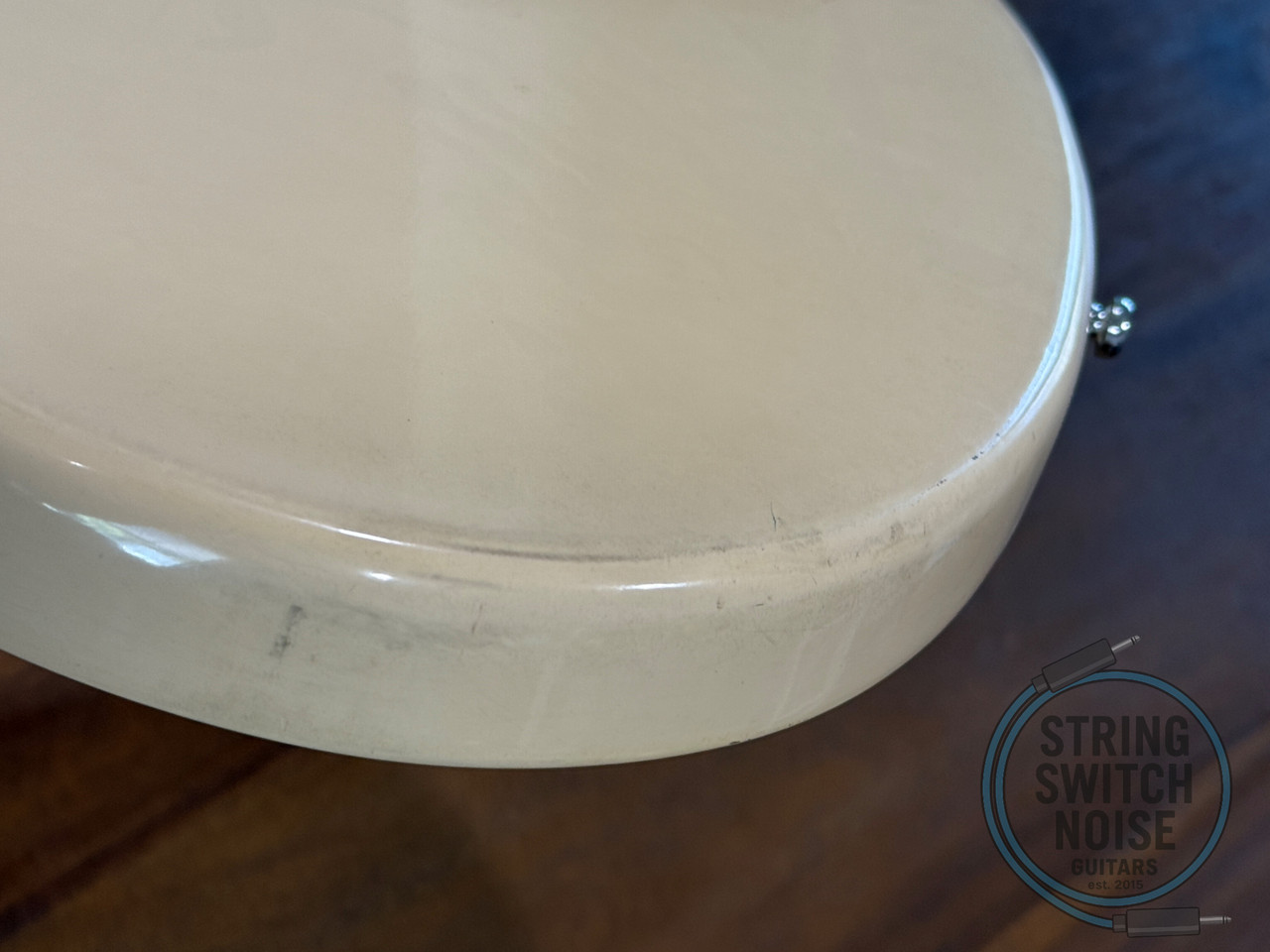 Guyatone LG-150T Guitar, “Mosrite” Offset, White, 1968 Vintage, RARE