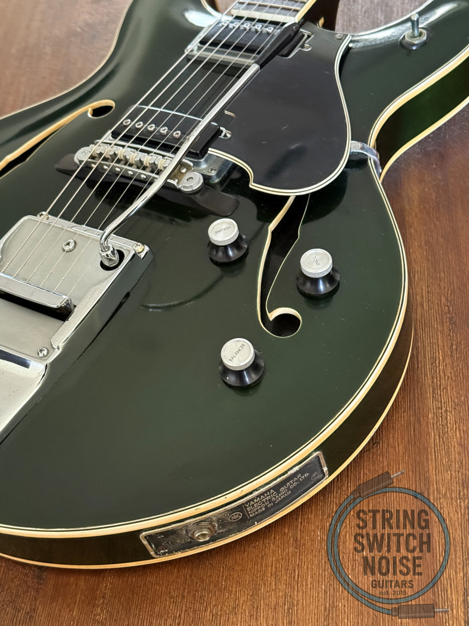 Yamaha SA50, Hollow Body Guitar, Alga Green, 1969, Made in Japan