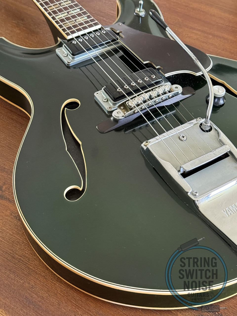 Yamaha SA50, Hollow Body Guitar, Alga Green, 1969, Made in Japan