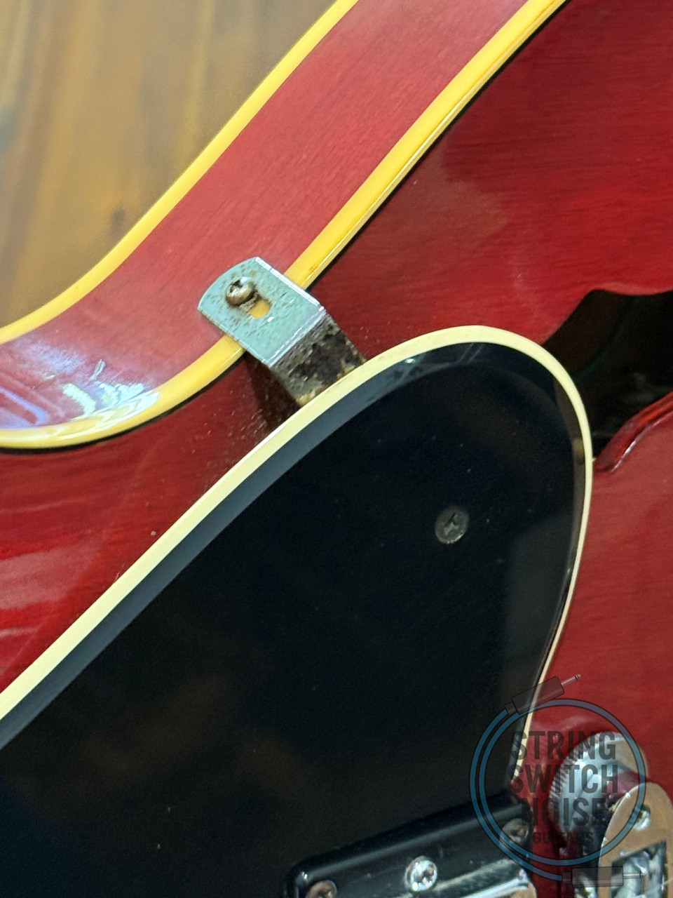 Yamaha SA700, “335” Style Guitar, 1983, Semi Hollow, Persimmon Red