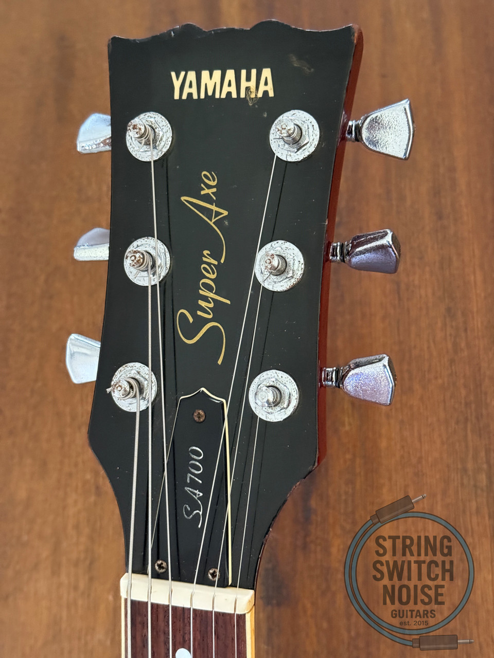 Yamaha SA700, “335” Style Guitar, 1983, Semi Hollow, Persimmon Red