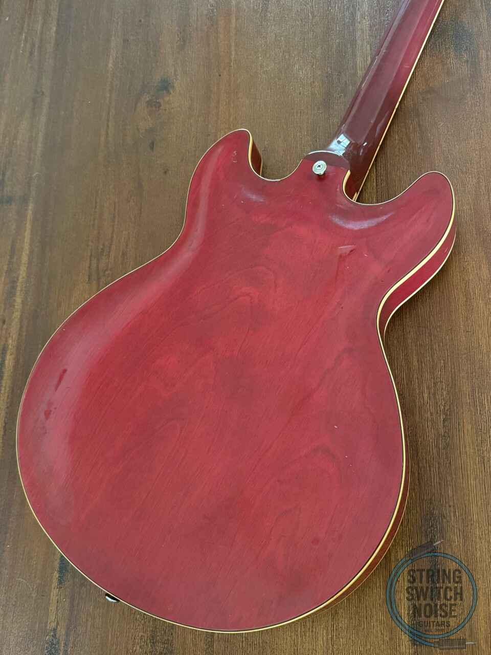 Yamaha SA700, “335” Style Guitar, 1983, Semi Hollow, Persimmon Red