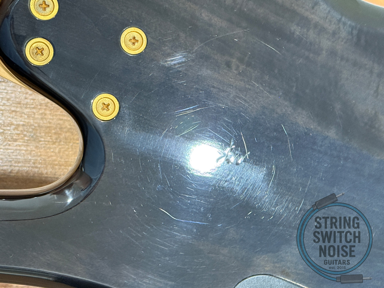 BC Rich Mockingbird, Black Flame, Japan Edition, 1999, MKB-680JE