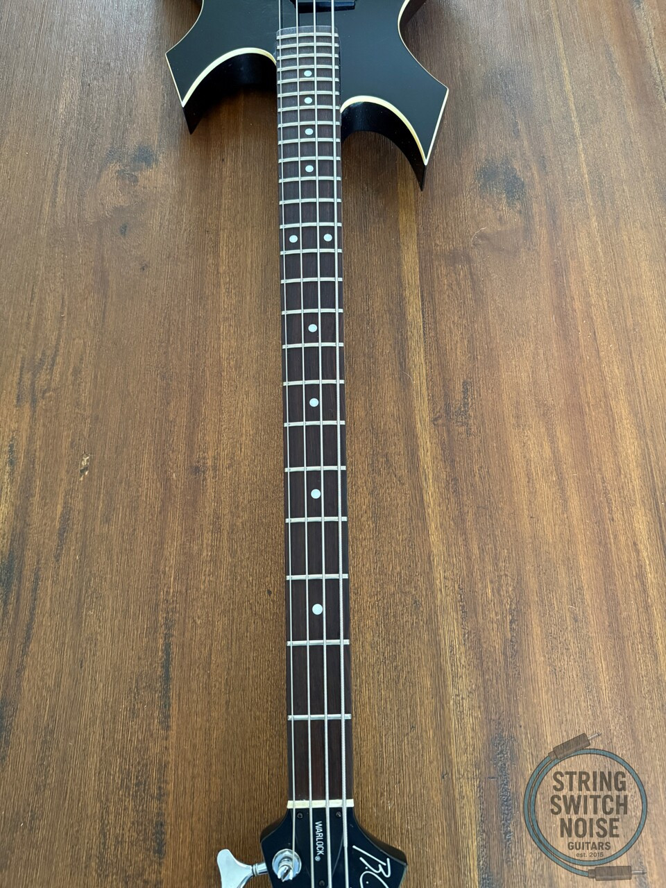 BC Rich, Warlock Bass, Black, VARITONE, MIJ 1985, NJ, RARE