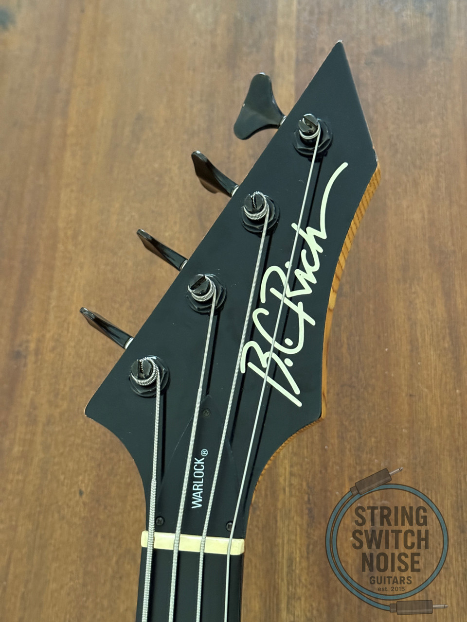 BC Rich, Warlock Bass, Black, MIJ 1989, NJ