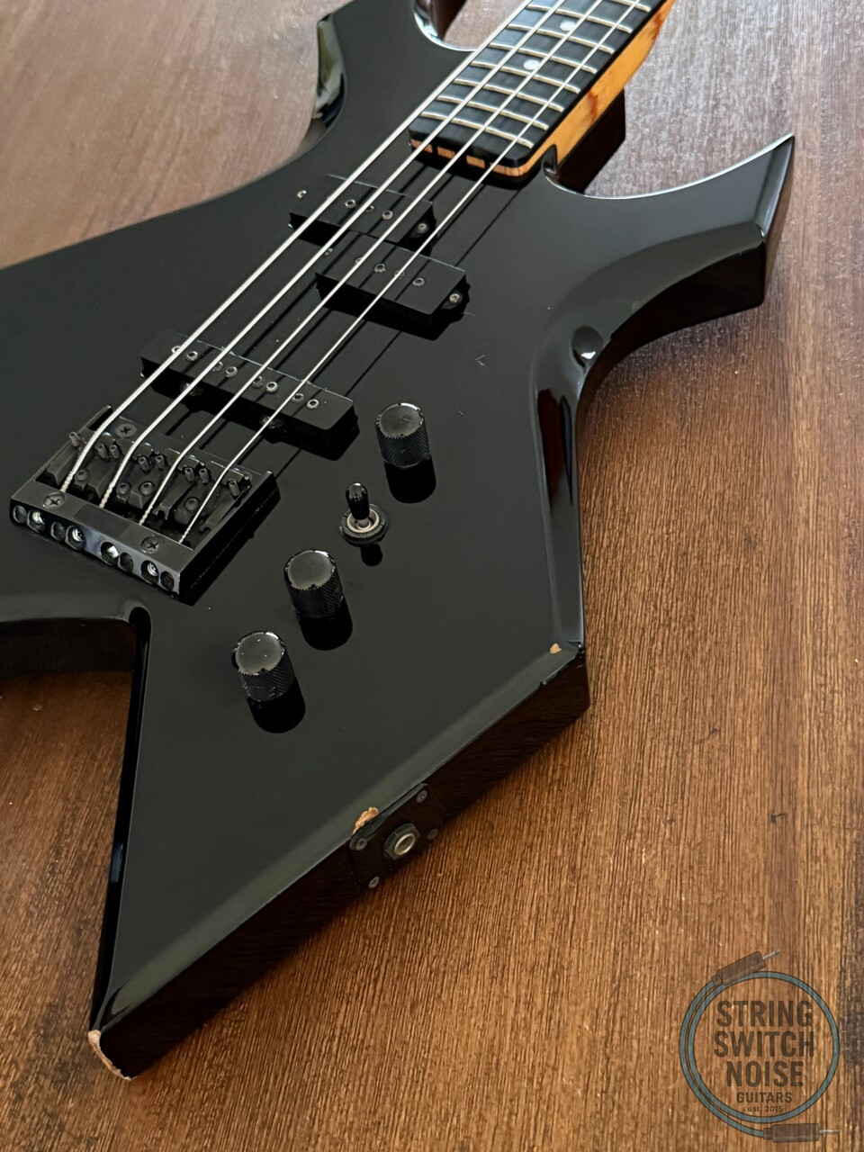 BC Rich, Warlock Bass, Black, MIJ 1989, NJ