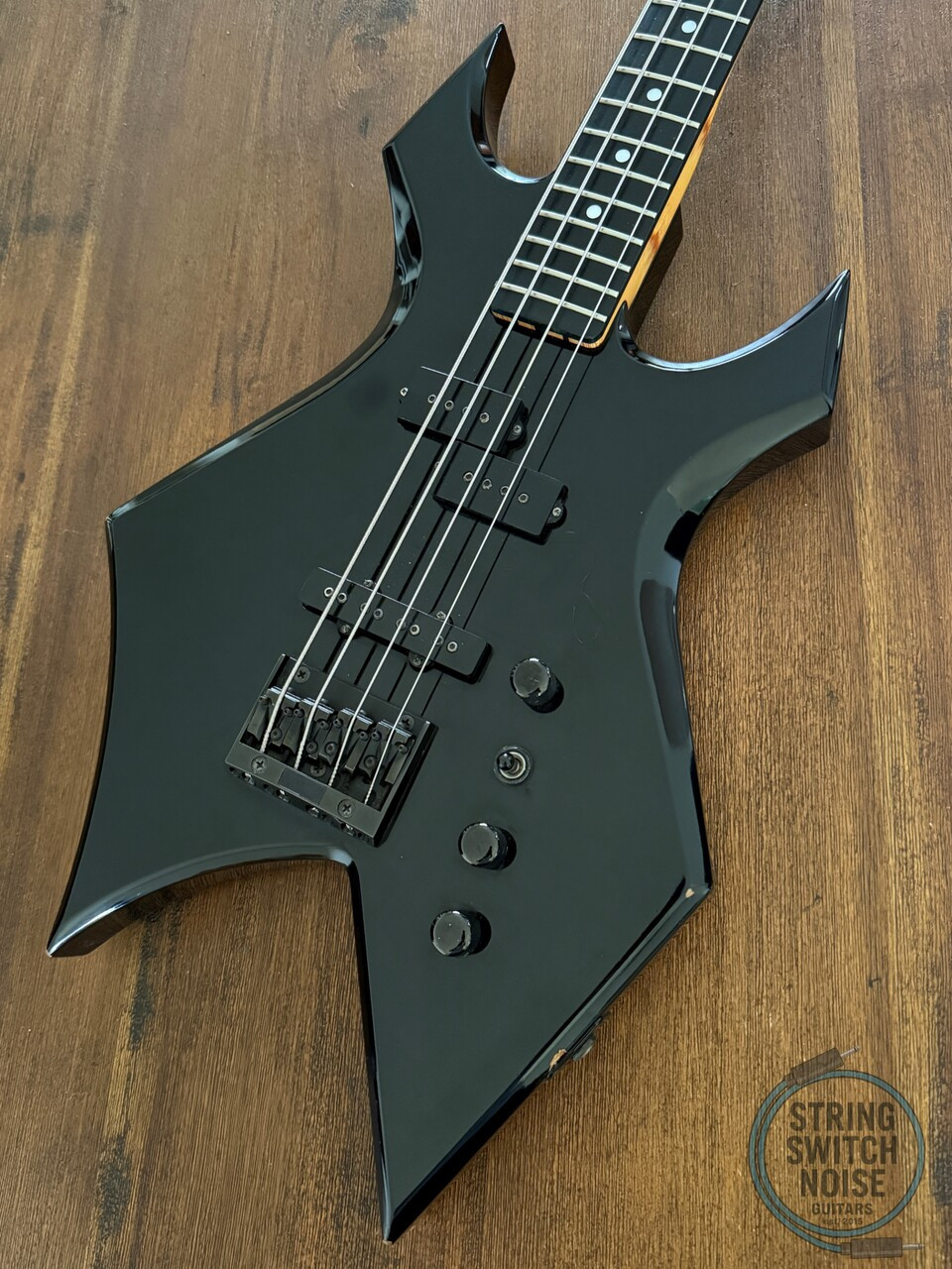BC Rich, Warlock Bass, Black, MIJ 1989, NJ