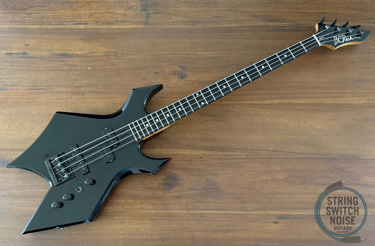 BC Rich, Warlock Bass, Black, MIJ 1989, NJ