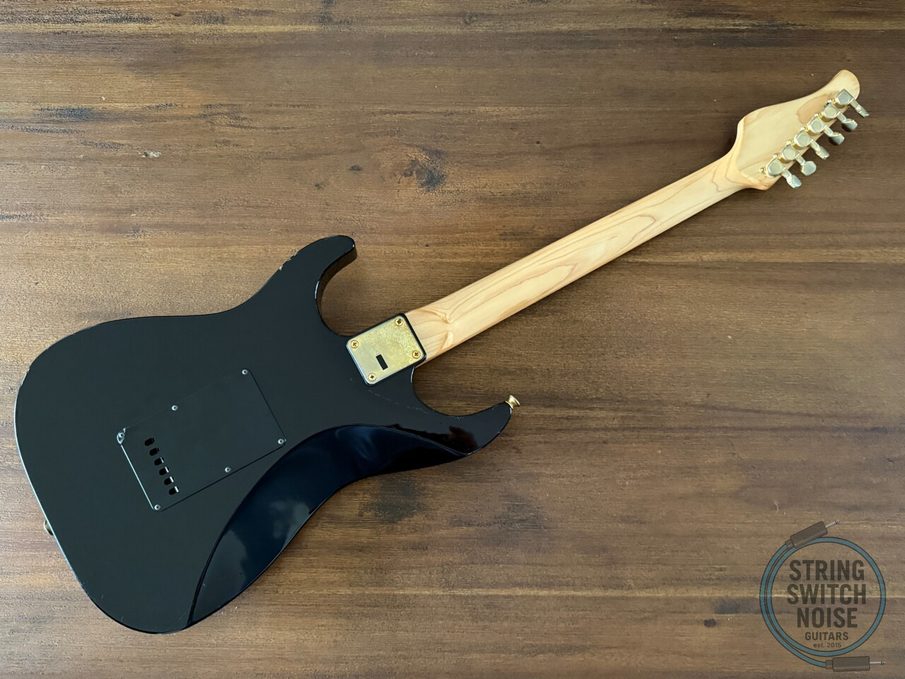 Charvel Stratocaster, MYG, HSS, Black, Made in Japan, 1996