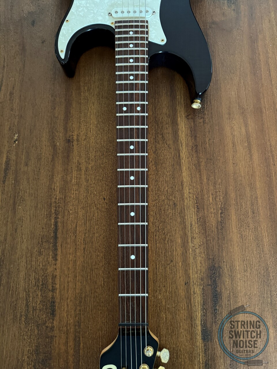 Charvel Stratocaster, MYG, HSS, Black, Made in Japan, 1996