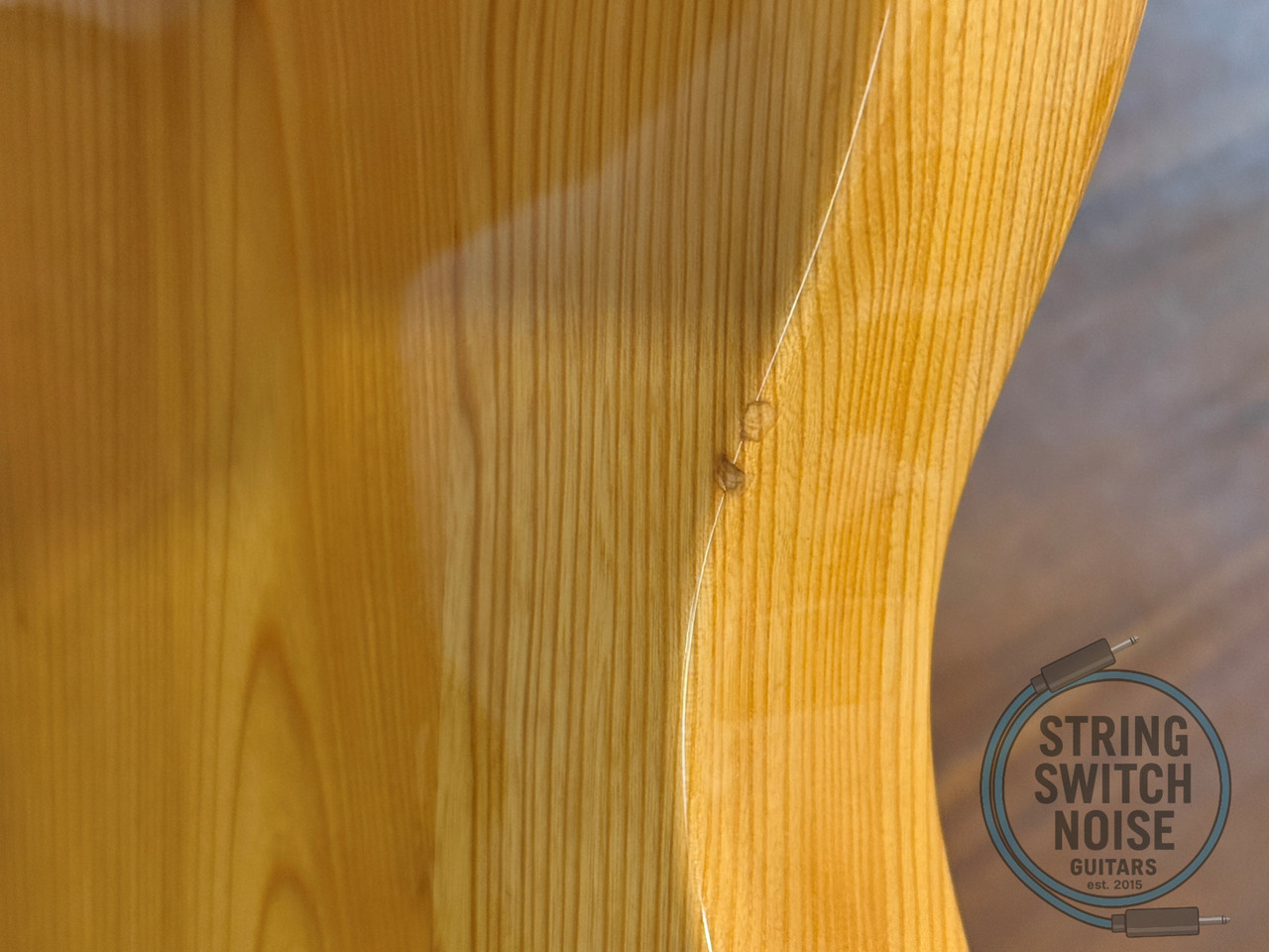 Fender Telecaster, ‘72, Natural Blonde, Black Guard, Ashwood, 1997