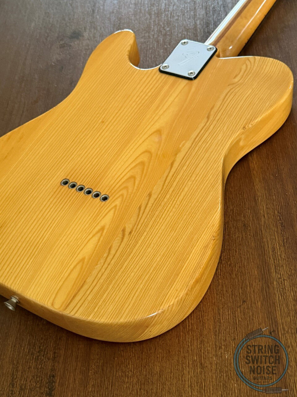 Fender Telecaster, ‘72, Natural Blonde, Black Guard, Ashwood, 1997