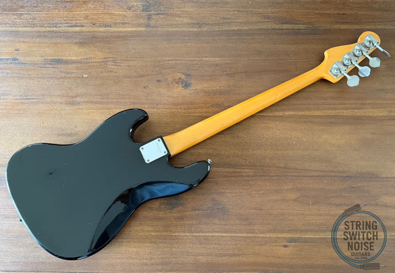 Fernandes ’64 Jazz Bass, Black, MIJ, 1989, RJB-55