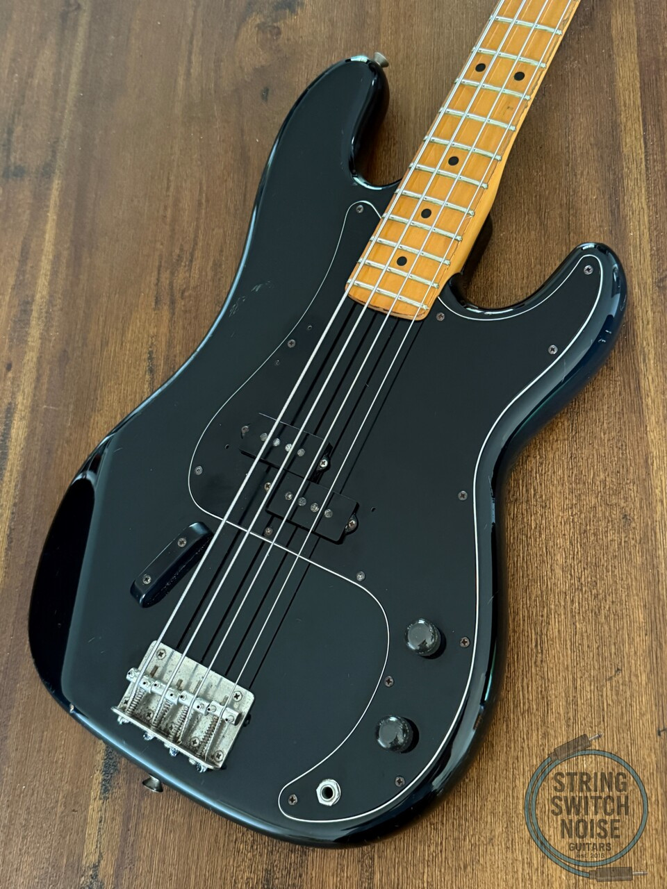 Greco Precision Bass, 1979 Vintage, Black on Black, MIJ, PB450