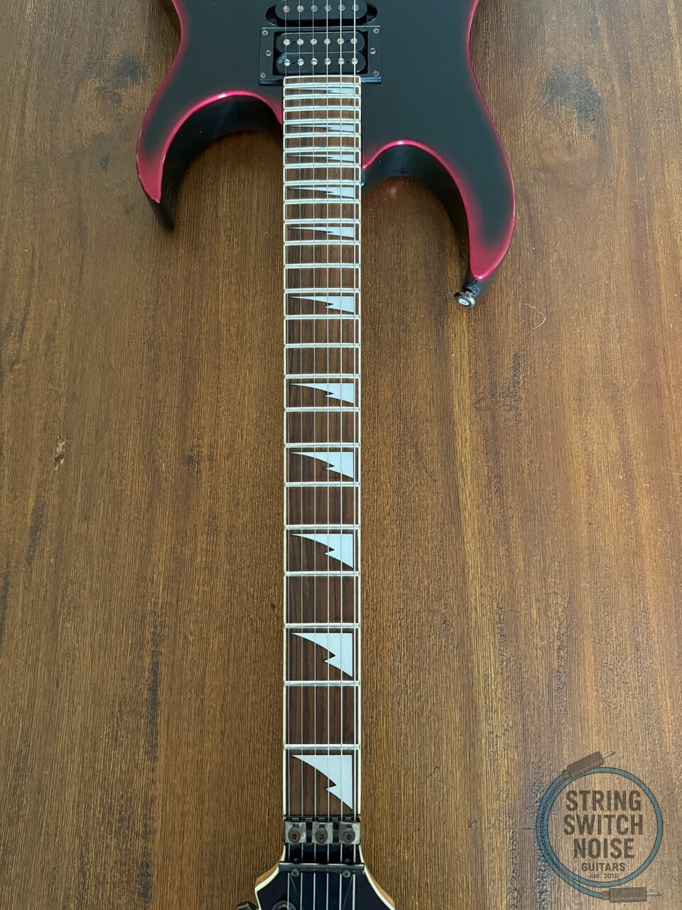 Ibanez RGR-470 Guitar, Deep Wine, MIJ, Fujigen, 1995, WIZZARD NECK