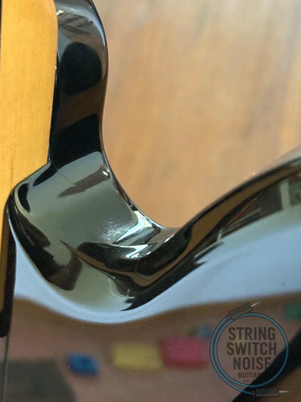 BC Rich Mockingbird Bass, Metallic Black, 2000s, Dual P Pickups