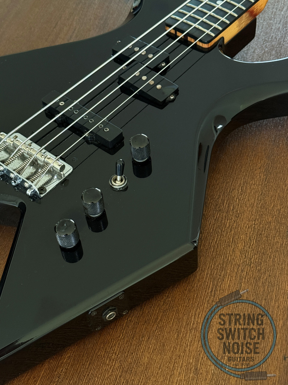 BC Rich, Warlock Bass, Black, MIJ 1989, NJ, WB-857