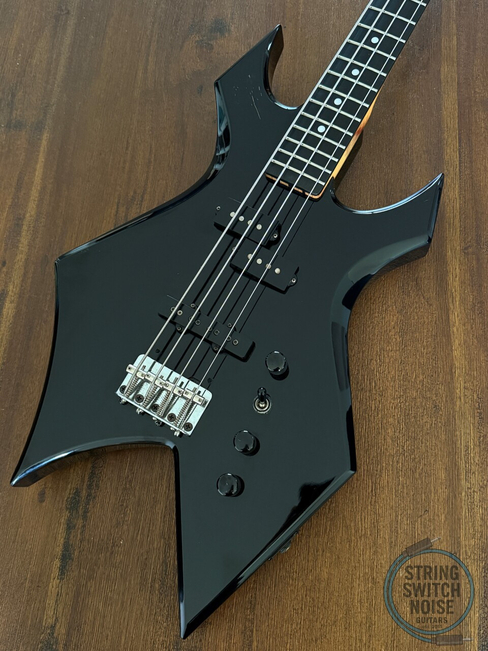 BC Rich, Warlock Bass, Black, MIJ 1989, NJ, WB-857