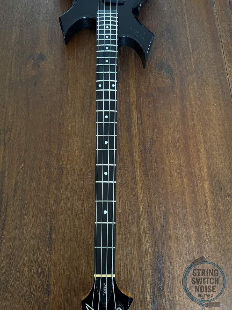 BC Rich, Warlock Bass, Black, MIJ 1989, NJ, WB-857