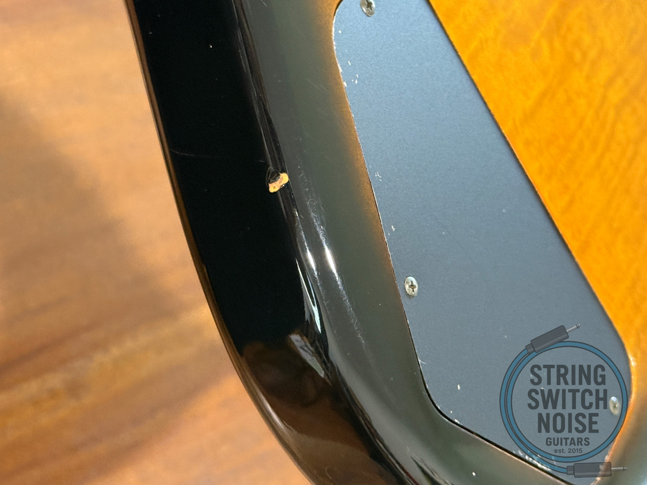 Fernandes Revolver Bass, Quilted Amber Burst, 1990s, FRB-40