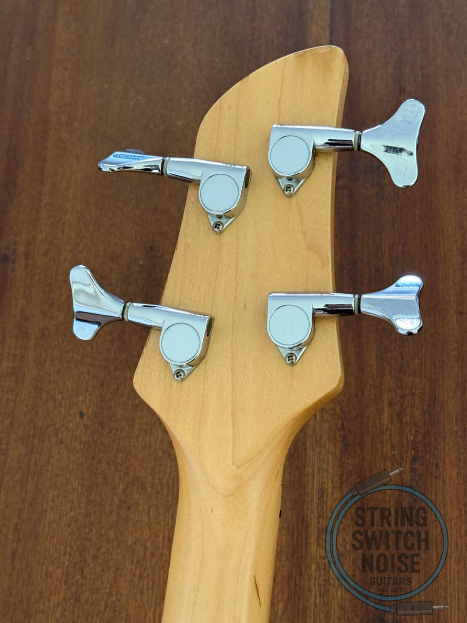 Fernandes Revolver Bass, Quilted Amber Burst, 1990s, FRB-40