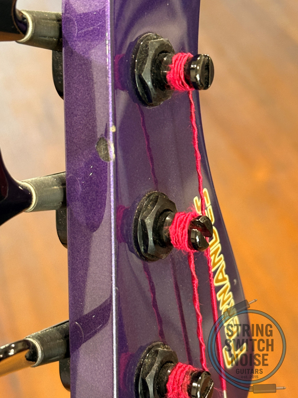 Fernandes Revolver Bass, Metallic Sparkle Purple, MIJ, 1990s, FRB-60