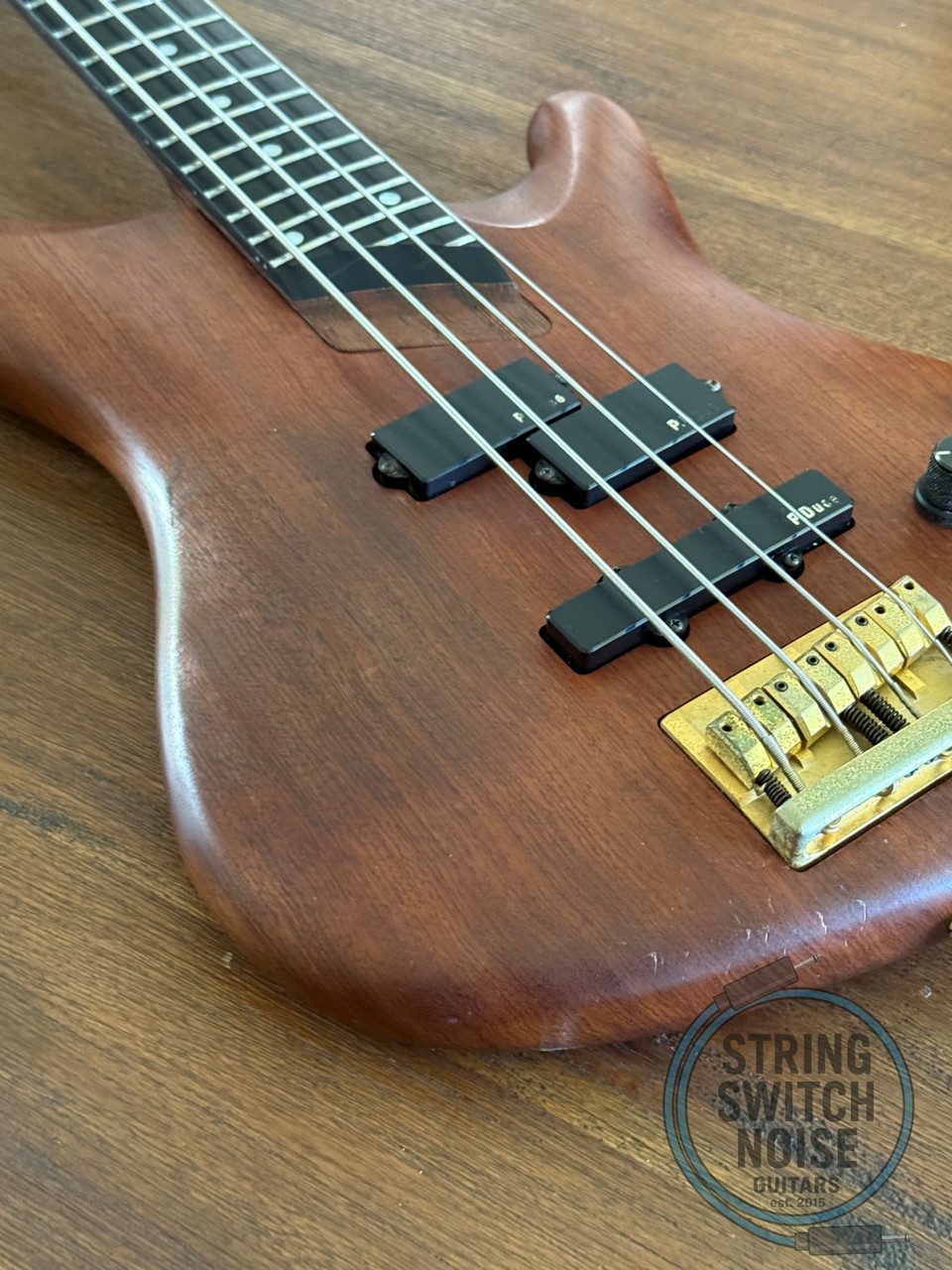 Greco Phoenix Bass, PXB-1250 (prototype), RARE, Oil Stained, MIJ, 1992, Active