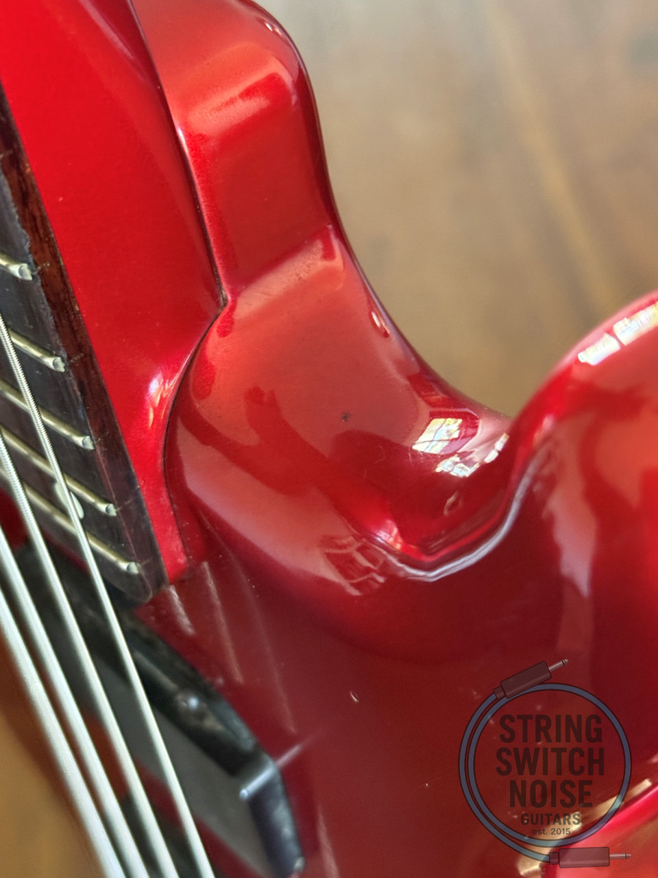 Yamaha Motion B Bass, MB II, Candy Red, Medium Scale, 1986