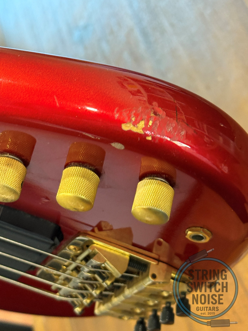 Yamaha Motion B Bass, MB II, Candy Red, Medium Scale, 1986