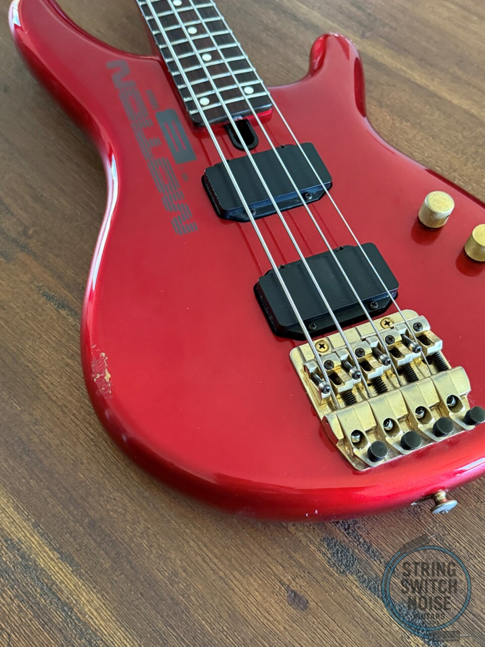 Yamaha Motion B Bass, MB II, Candy Red, Medium Scale, 1986