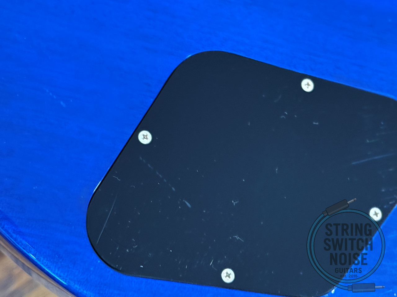 Edwards (ESP), Les Paul Guitar, Blue Quilt Top, MIJ, 2014, Seymour Duncan SH-4 and SH-1