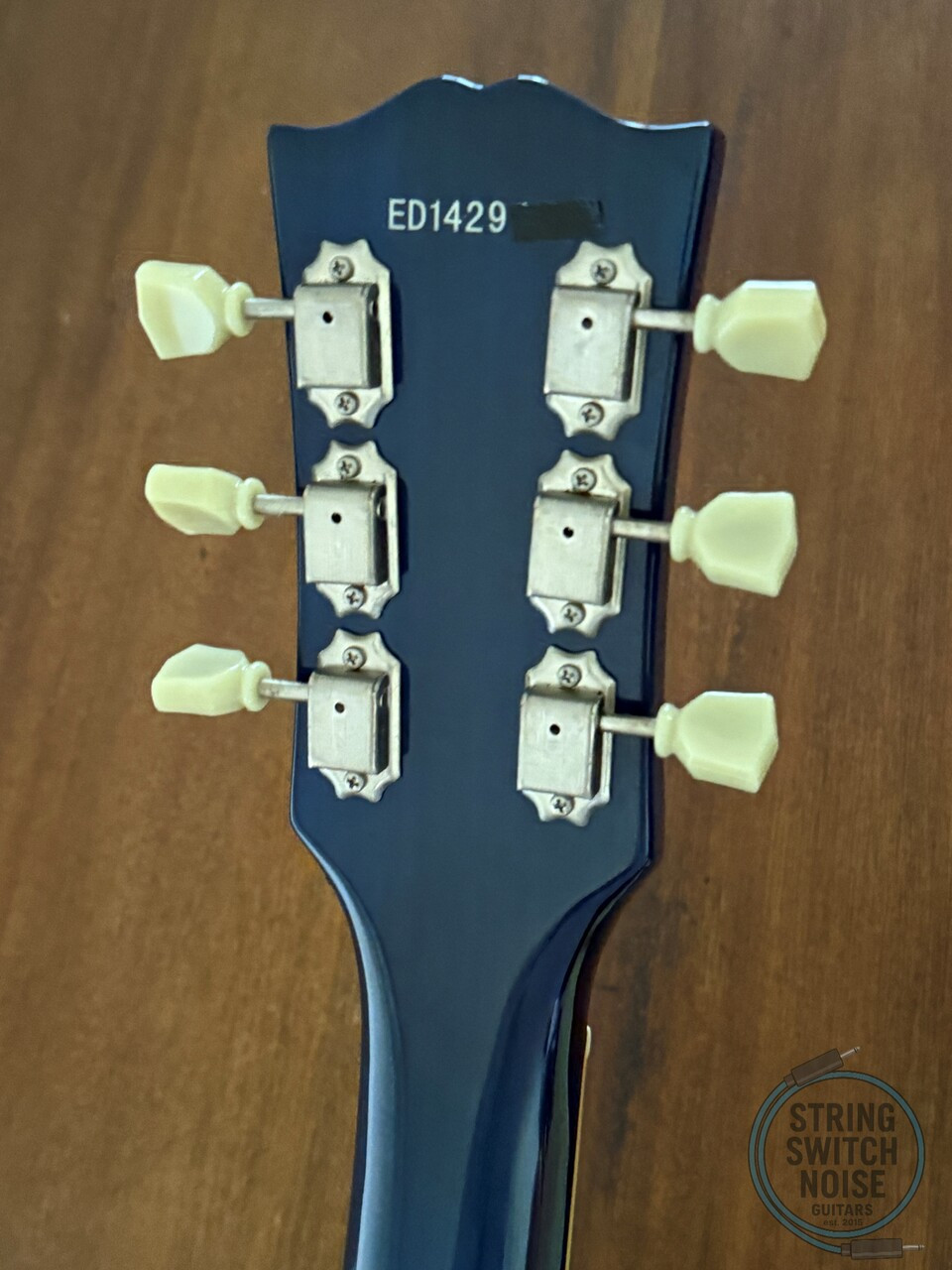 Edwards (ESP), Les Paul Guitar, Blue Quilt Top, MIJ, 2014, Seymour Duncan SH-4 and SH-1