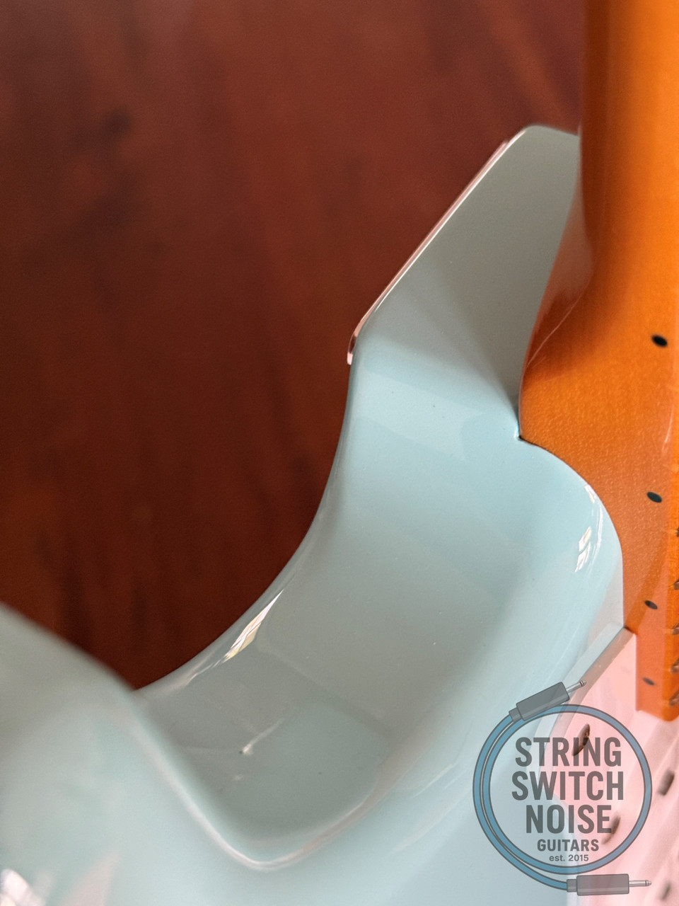 Fender Stratocaster, ’57-US, Sonic Blue, 2007, White Guard, USA Vintage Pickups