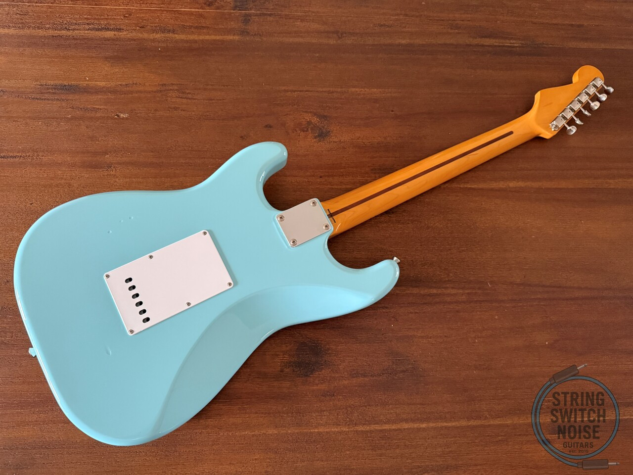Fender Stratocaster, ’57-US, Sonic Blue, 2007, White Guard, USA Vintage Pickups